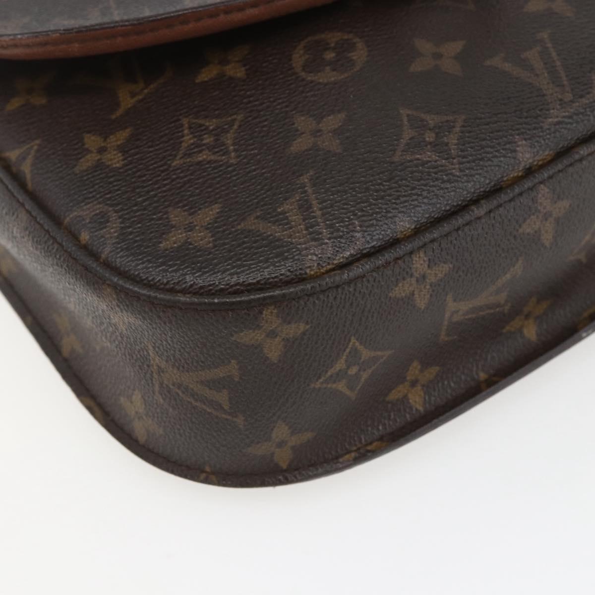 LOUIS VUITTON Monogram Saint Cloud GM Shoulder Bag M51242 LV Auth 157349