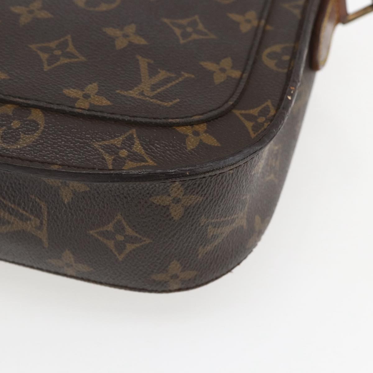 LOUIS VUITTON Monogram Saint Cloud GM Shoulder Bag M51242 LV Auth 157349