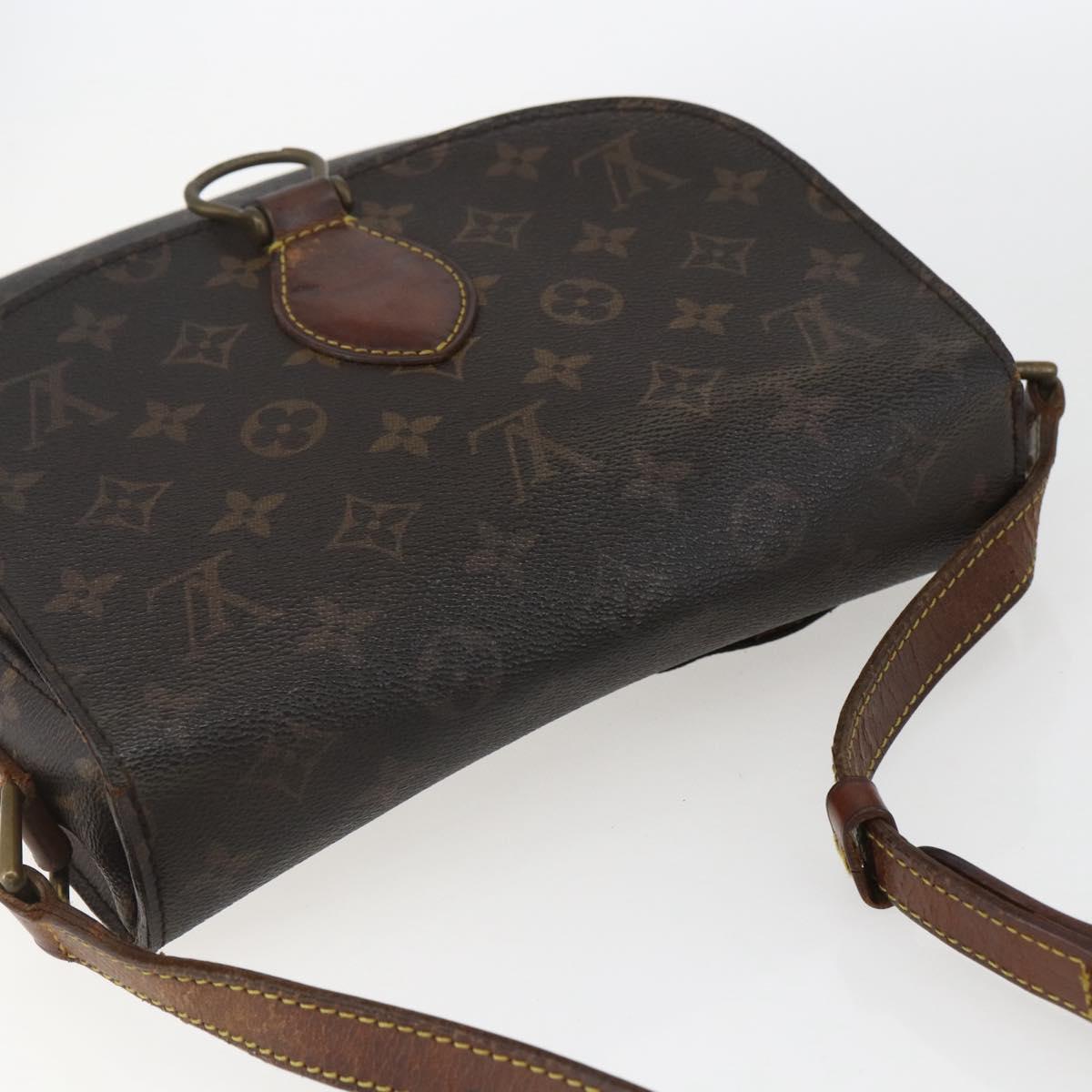 LOUIS VUITTON Monogram Saint Cloud GM Shoulder Bag M51242 LV Auth 157349