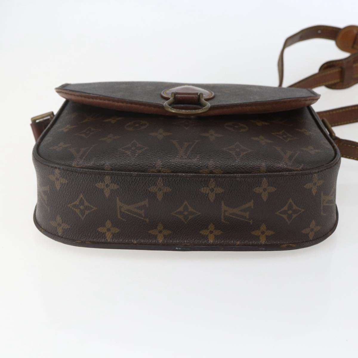 LOUIS VUITTON Monogram Saint Cloud GM Shoulder Bag M51242 LV Auth 157349