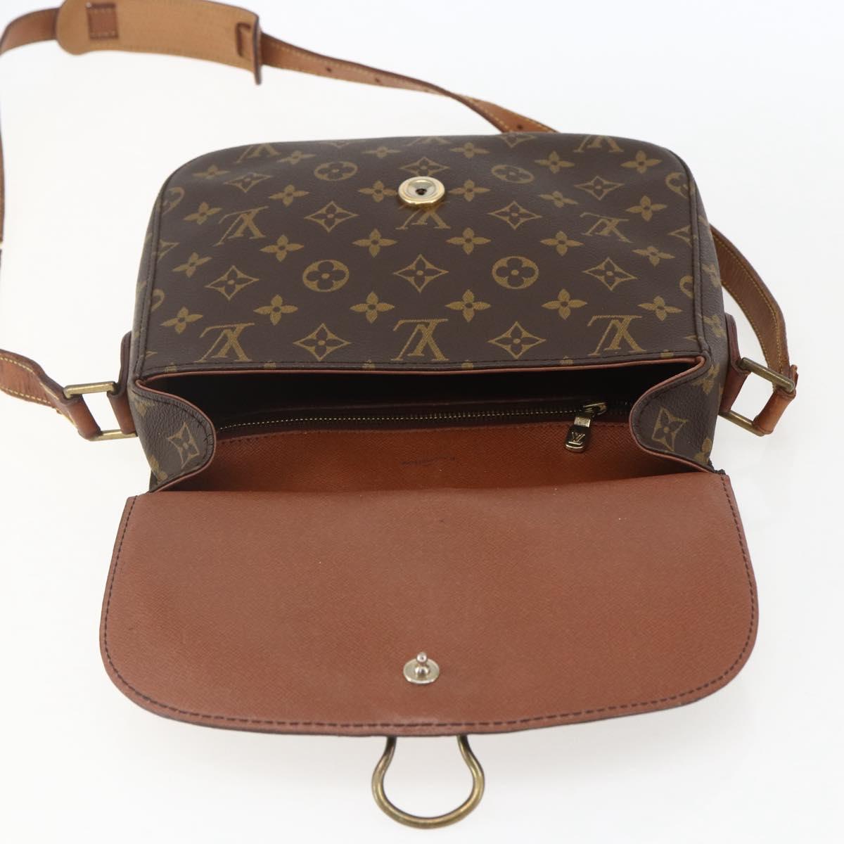 LOUIS VUITTON Monogram Saint Cloud GM Shoulder Bag M51242 LV Auth 157351
