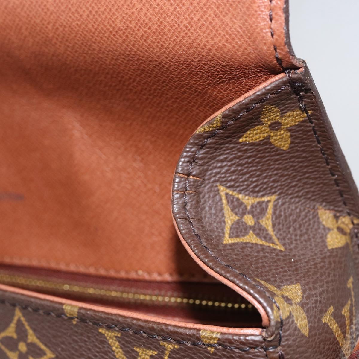 LOUIS VUITTON Monogram Saint Cloud GM Shoulder Bag M51242 LV Auth 157351
