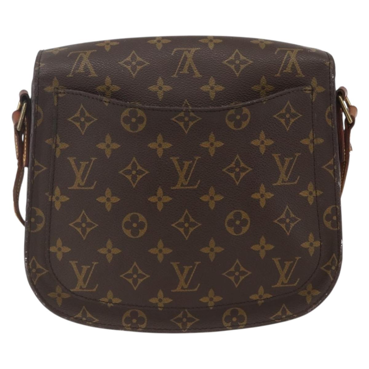 LOUIS VUITTON Monogram Saint Cloud GM Shoulder Bag M51242 LV Auth 157351