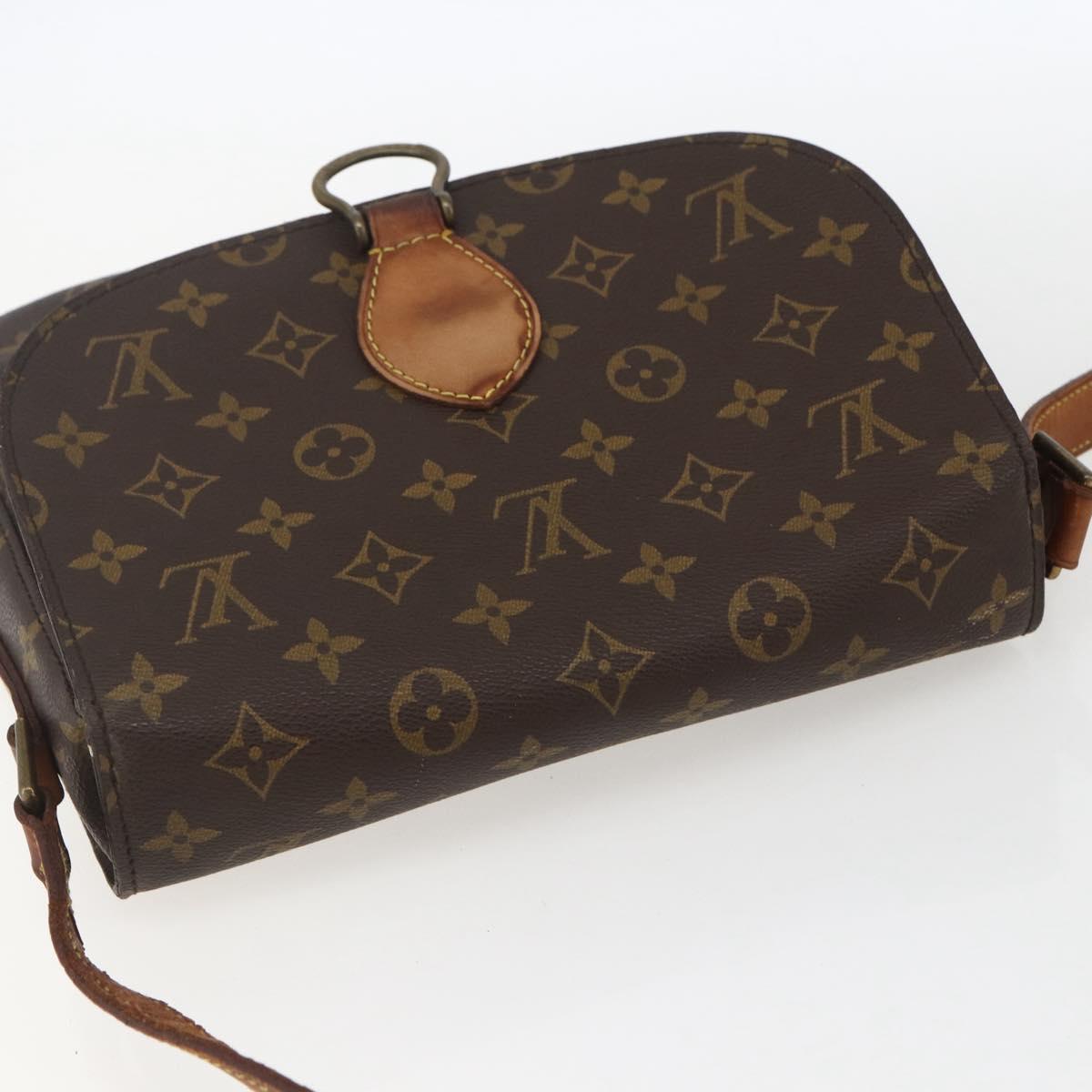 LOUIS VUITTON Monogram Saint Cloud GM Shoulder Bag M51242 LV Auth 157351