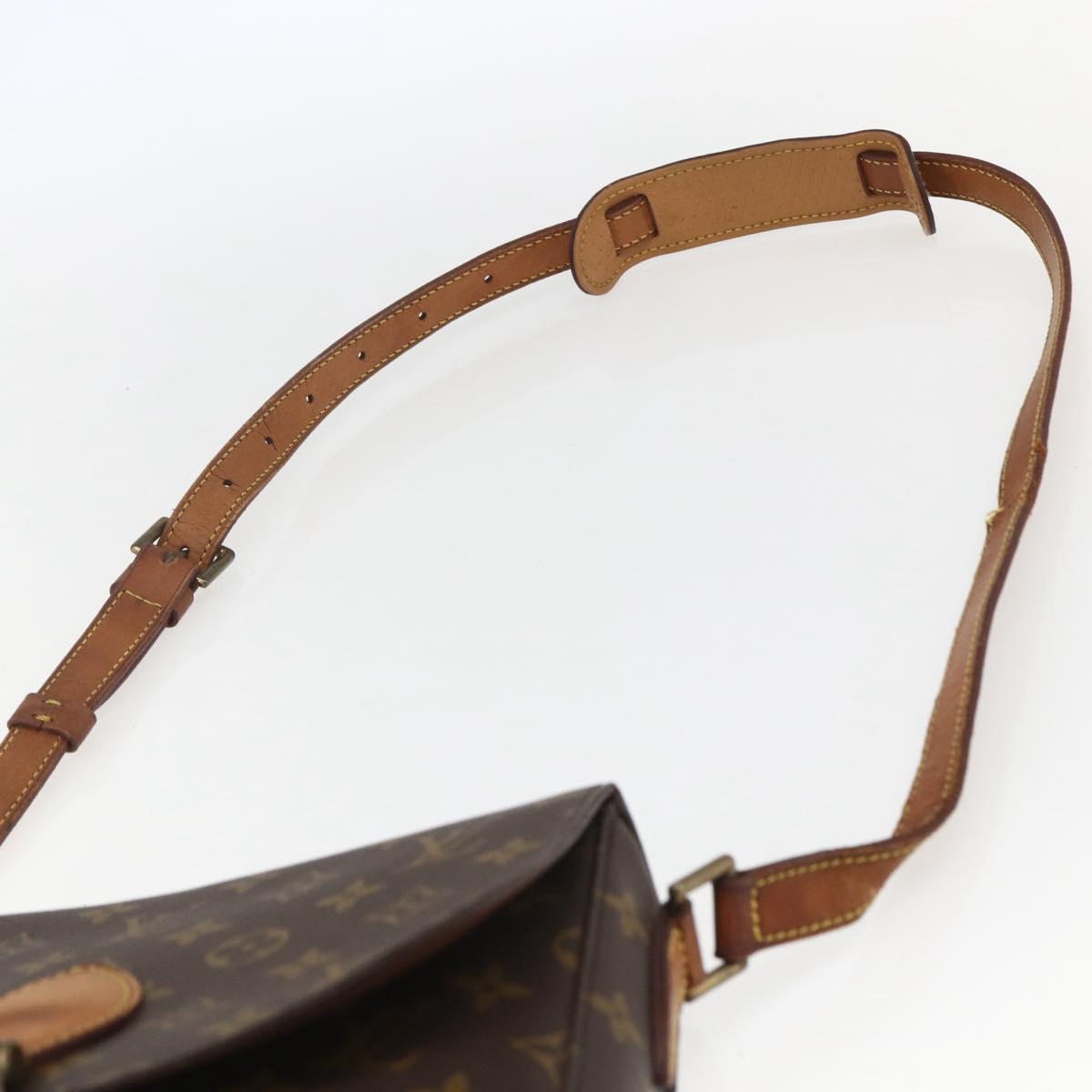 LOUIS VUITTON Monogram Saint Cloud GM Shoulder Bag M51242 LV Auth 157351