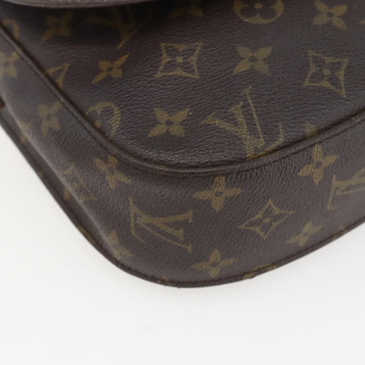 LOUIS VUITTON Monogram Saint Cloud GM Shoulder Bag M51242 LV Auth 157352