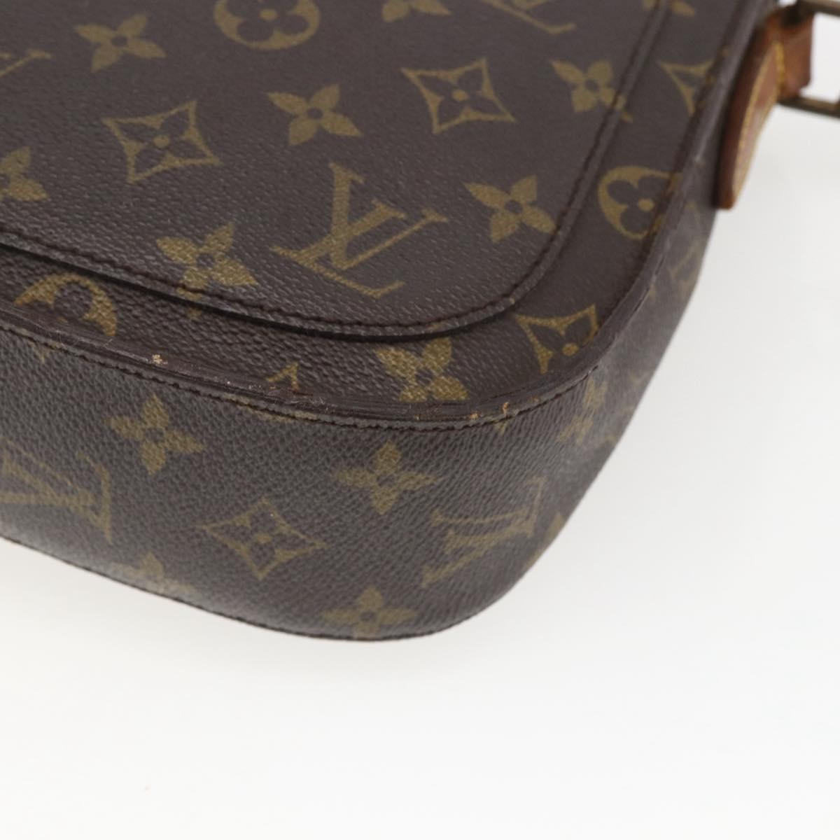 LOUIS VUITTON Monogram Saint Cloud GM Shoulder Bag M51242 LV Auth 157352
