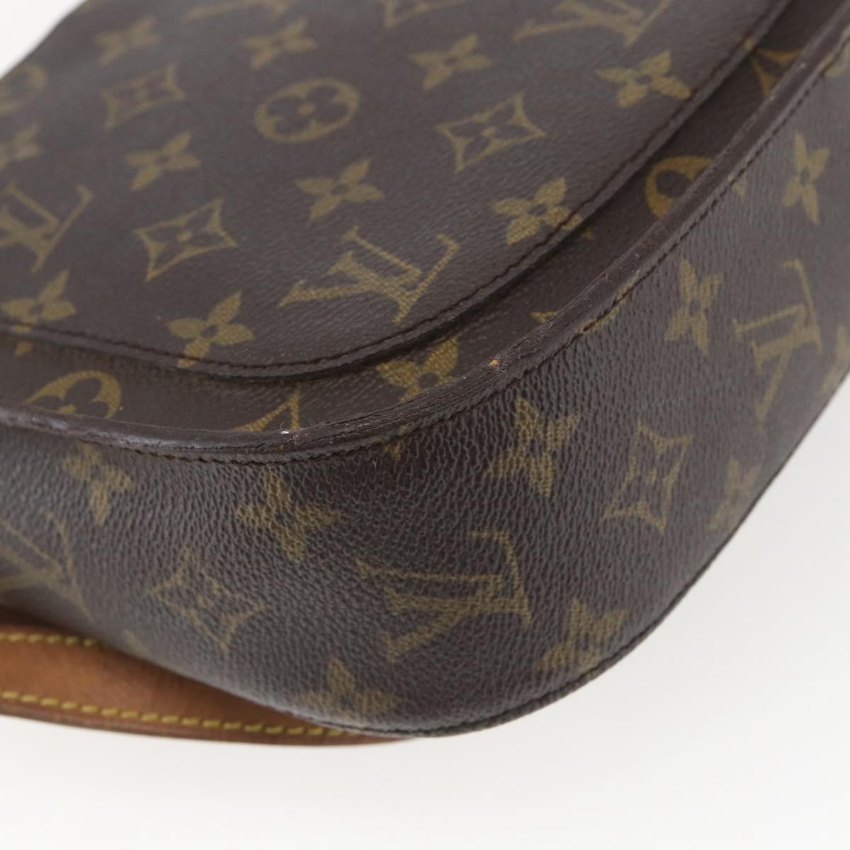 LOUIS VUITTON Monogram Saint Cloud GM Shoulder Bag M51242 LV Auth 157352