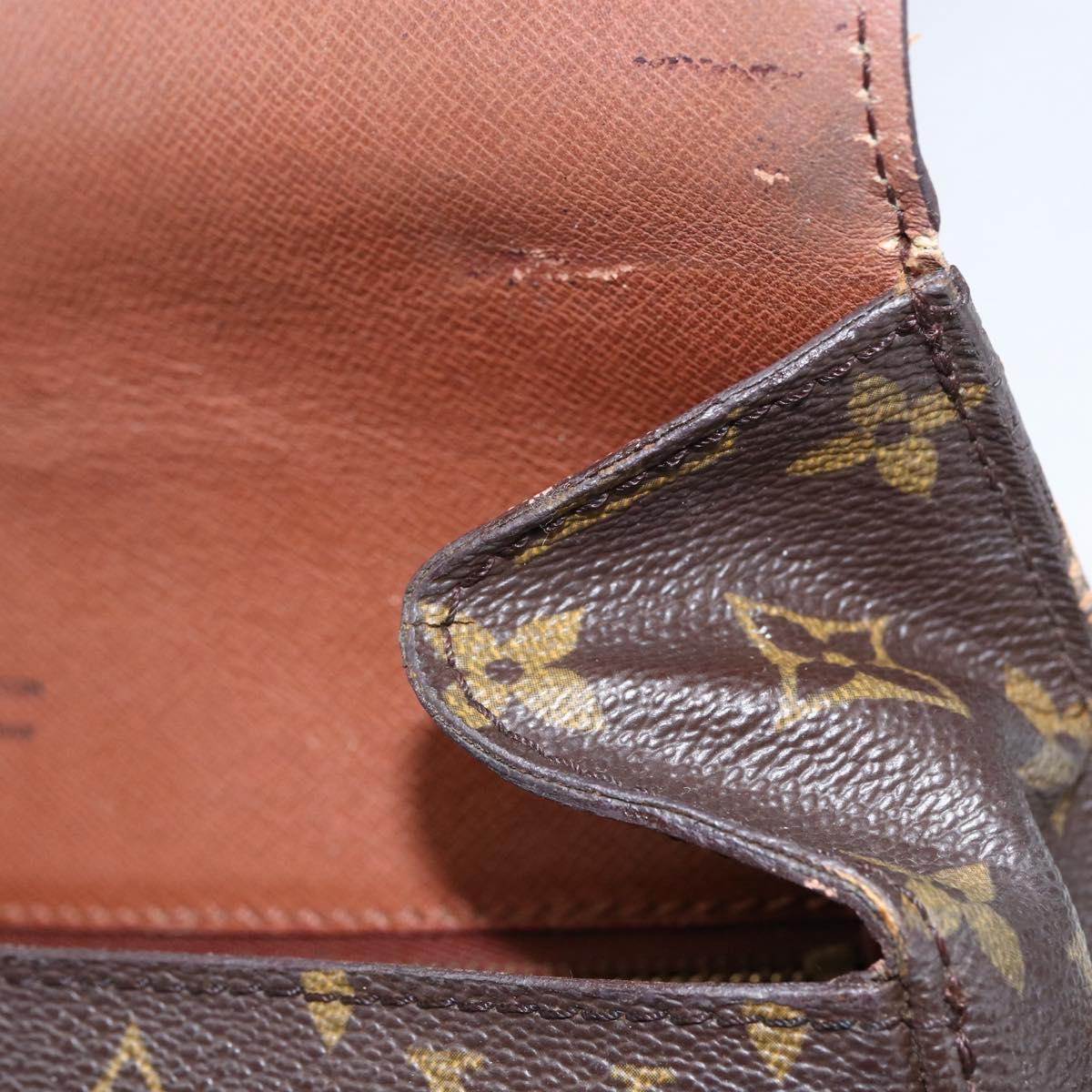 LOUIS VUITTON Monogram Saint Cloud GM Shoulder Bag M51242 LV Auth 157352