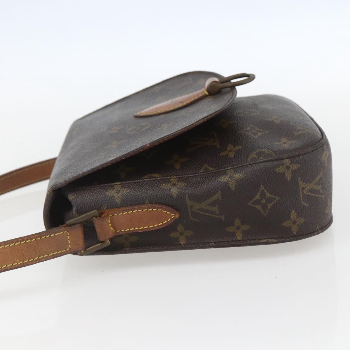 LOUIS VUITTON Monogram Saint Cloud GM Shoulder Bag M51242 LV Auth 157352