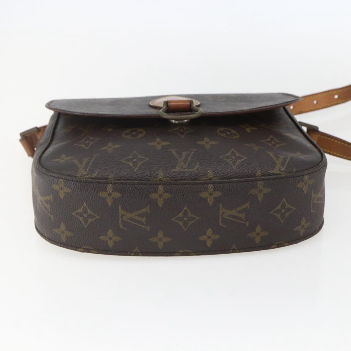 LOUIS VUITTON Monogram Saint Cloud GM Shoulder Bag M51242 LV Auth 157352