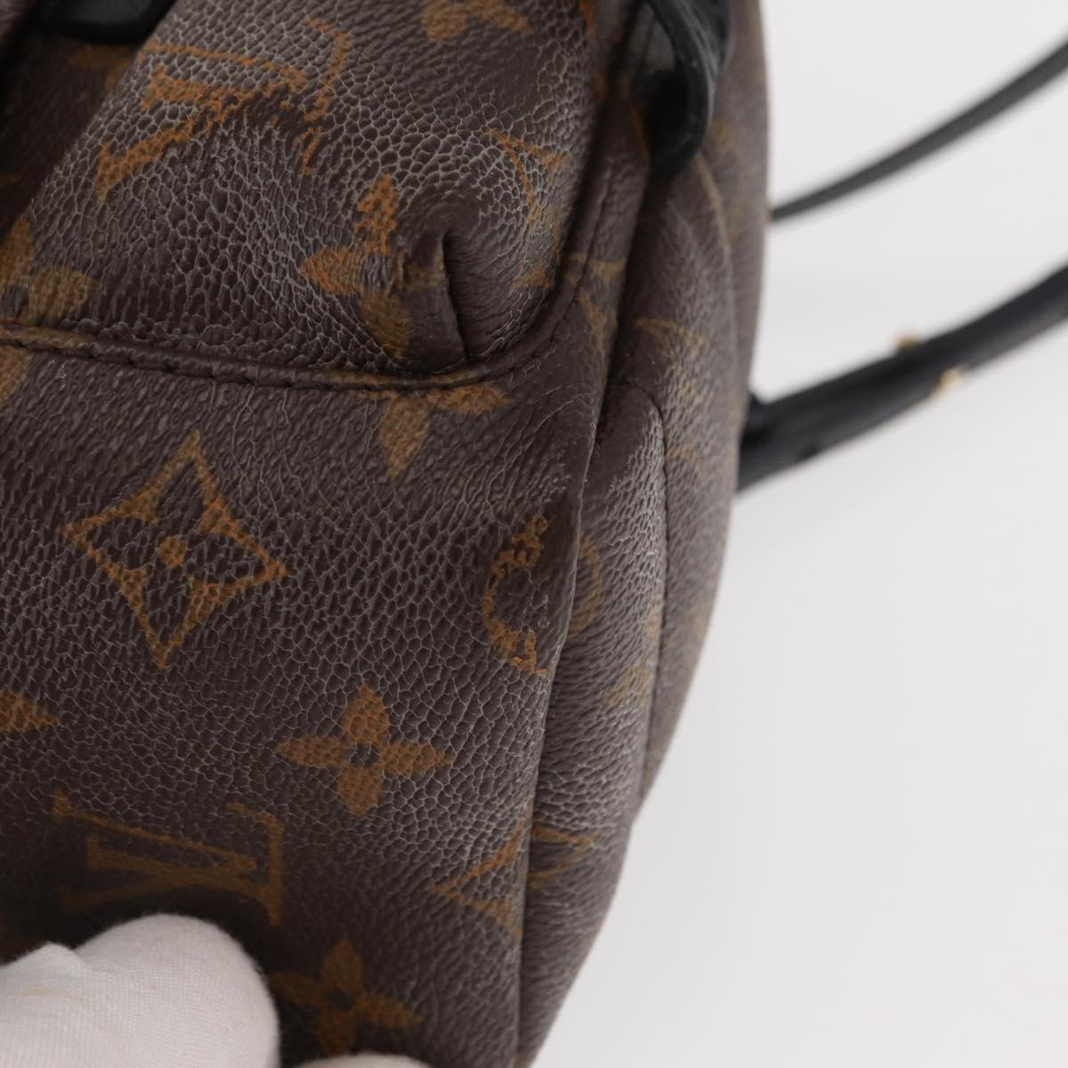 LOUIS VUITTON Monogram Palm Springs MINI Backpack M44873 LV Auth 157354
