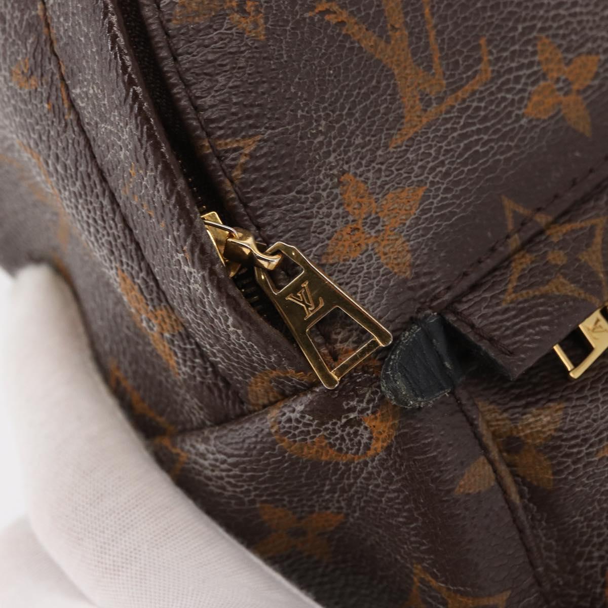 LOUIS VUITTON Monogram Palm Springs MINI Backpack M44873 LV Auth 157354