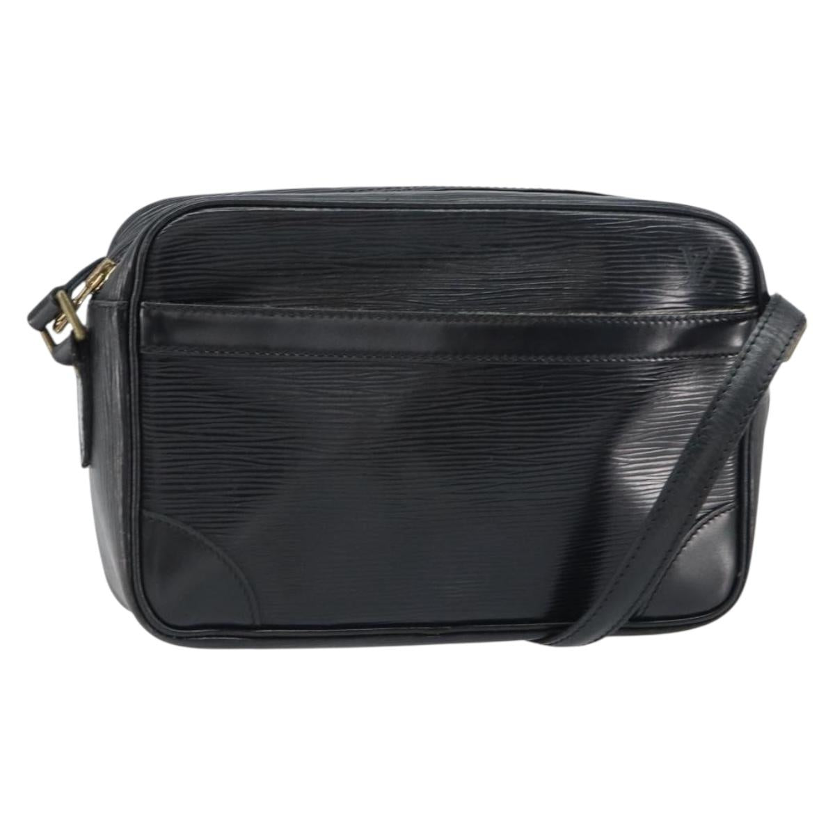 LOUIS VUITTON Epi Trocadero 23 Shoulder Bag Black M52302 LV Auth 157355