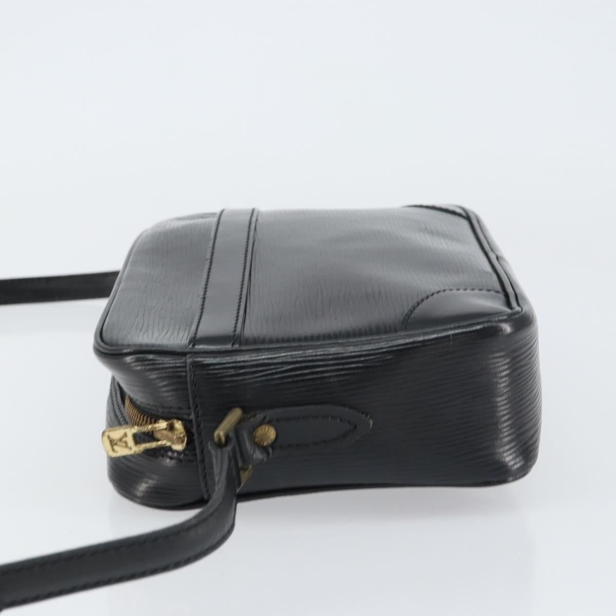 LOUIS VUITTON Epi Trocadero 23 Shoulder Bag Black M52302 LV Auth 157355