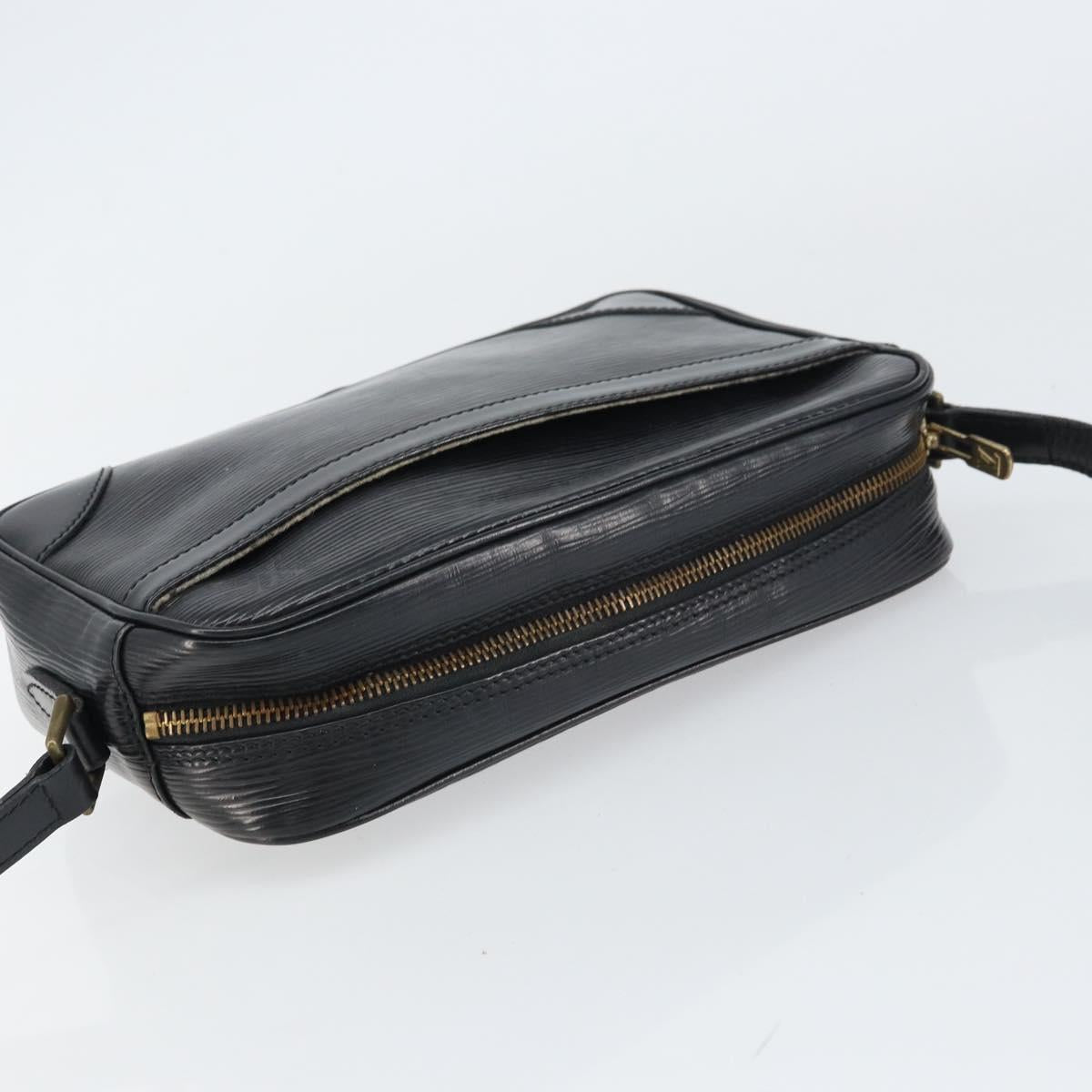 LOUIS VUITTON Epi Trocadero 23 Shoulder Bag Black M52302 LV Auth 157355