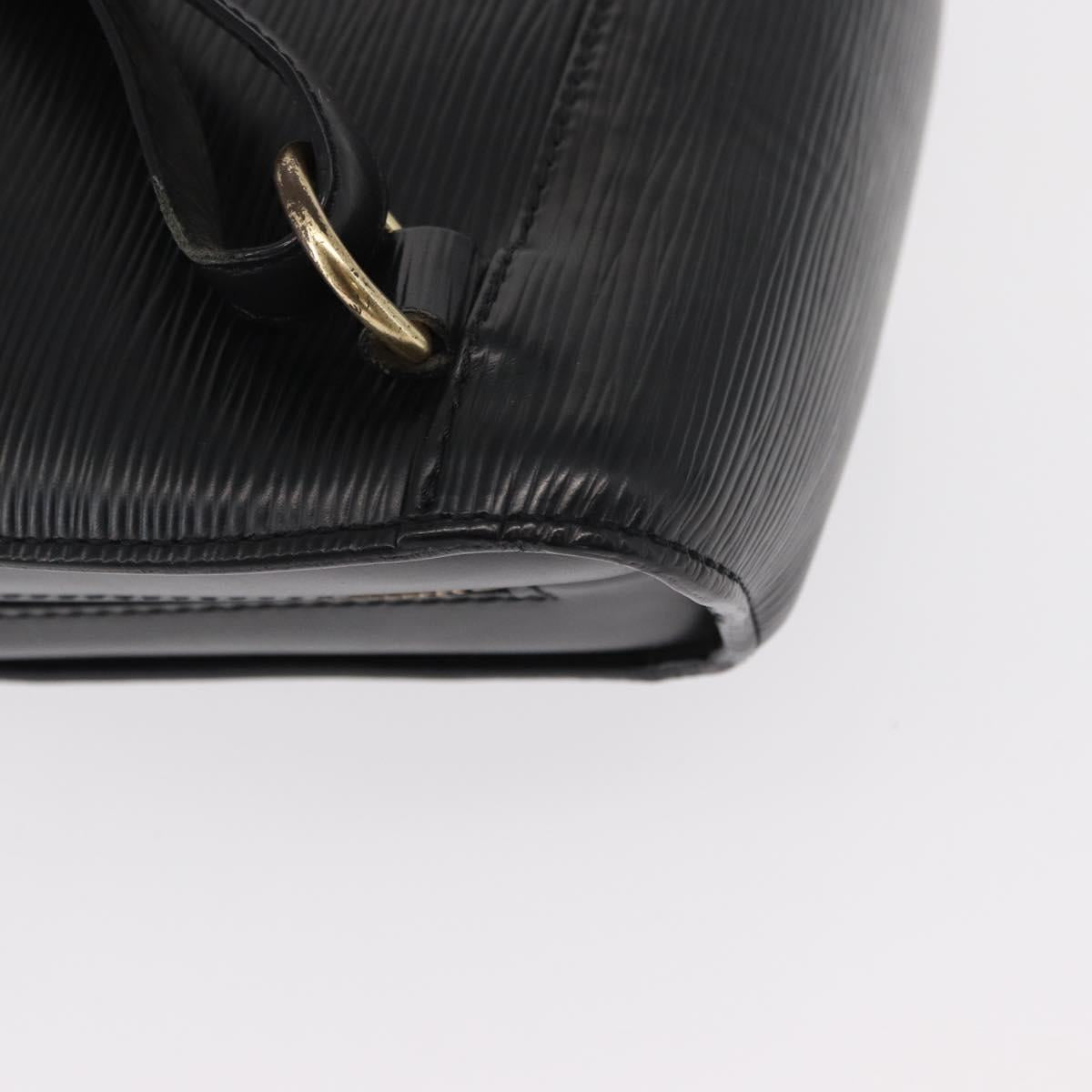 LOUIS VUITTON Epi Mabillon Backpack Black M52232 LV Auth 157356