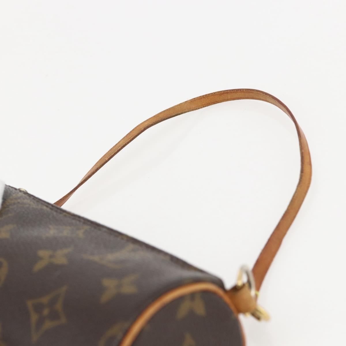 LOUIS VUITTON Monogram Papillon Pouch LV Auth 157370
