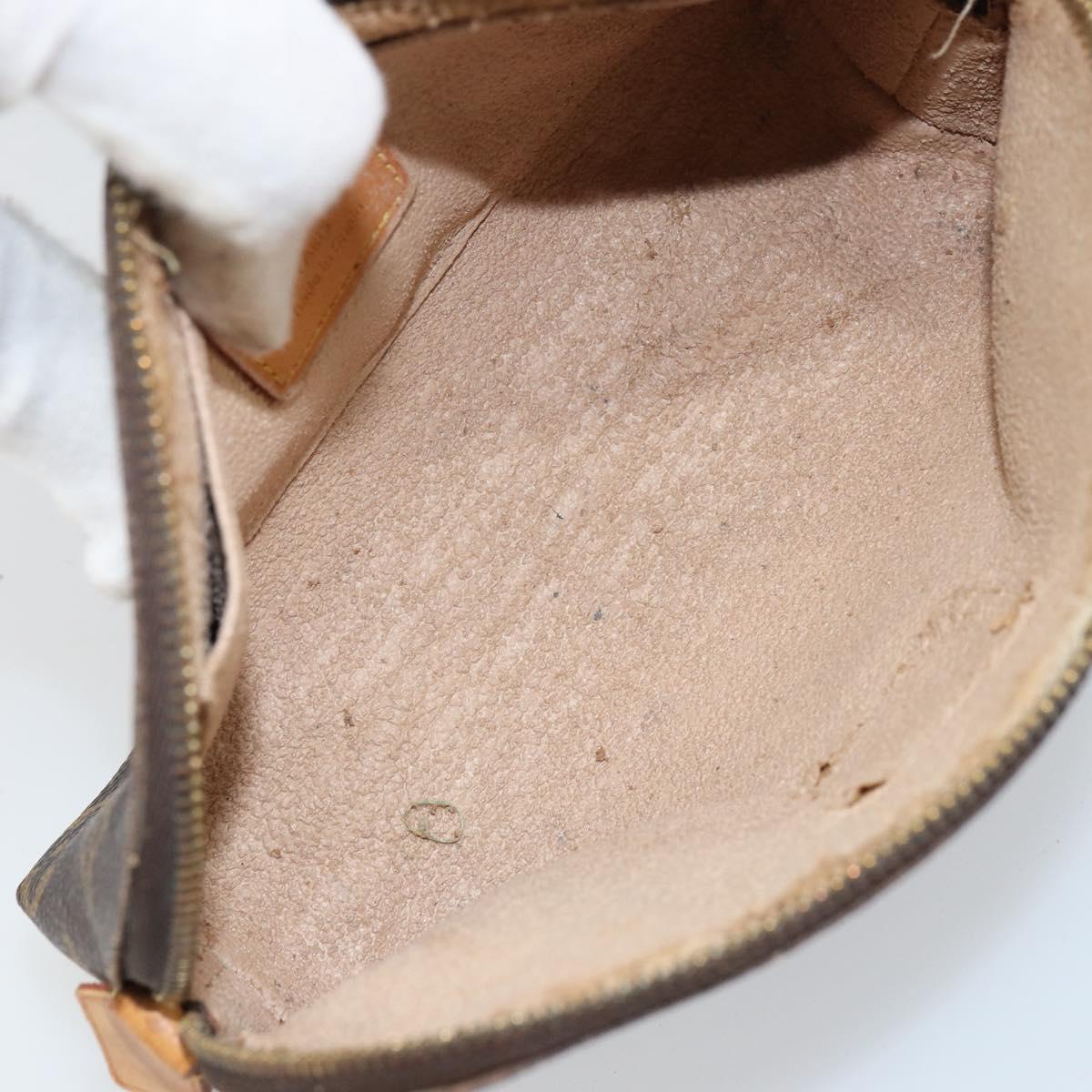 LOUIS VUITTON Monogram Pochette Cosmetic PM Pouch M43998 LV Auth 157374