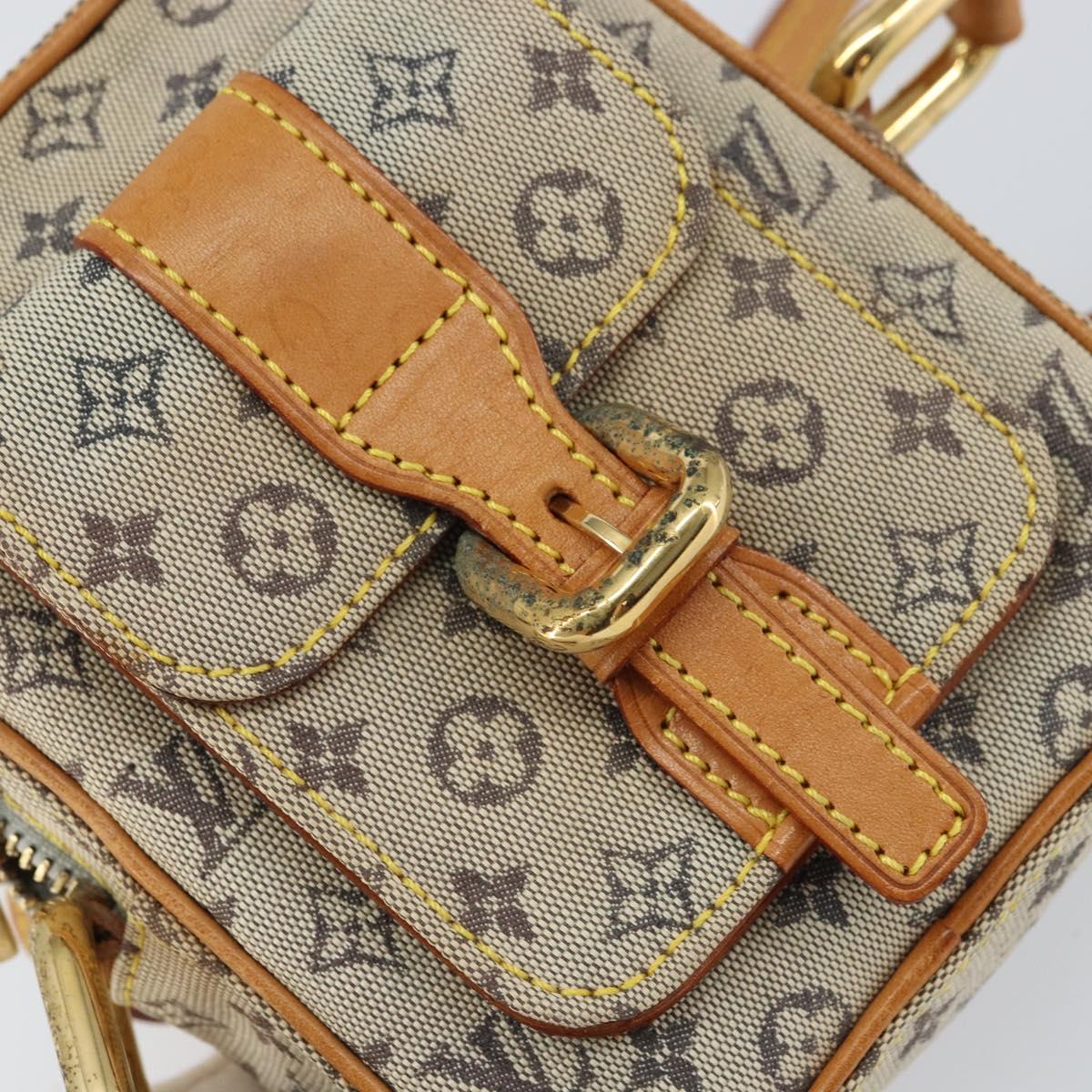 LOUIS VUITTON Monogram Mini Juliet PM Shoulder Bag Blue M92005 LV Auth 157379