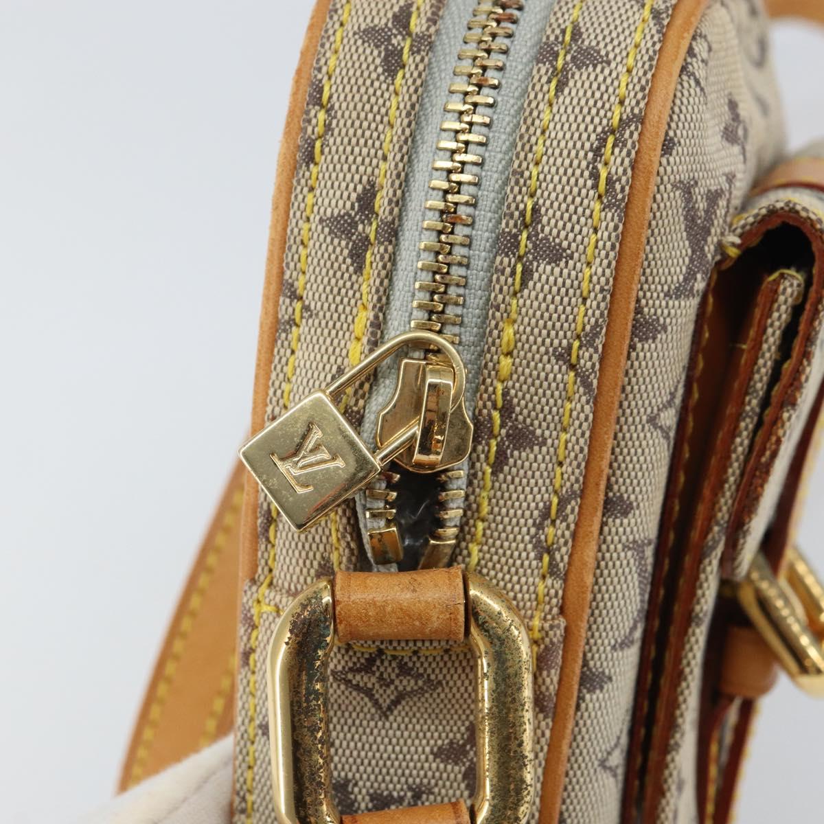 LOUIS VUITTON Monogram Mini Juliet PM Shoulder Bag Blue M92005 LV Auth 157379