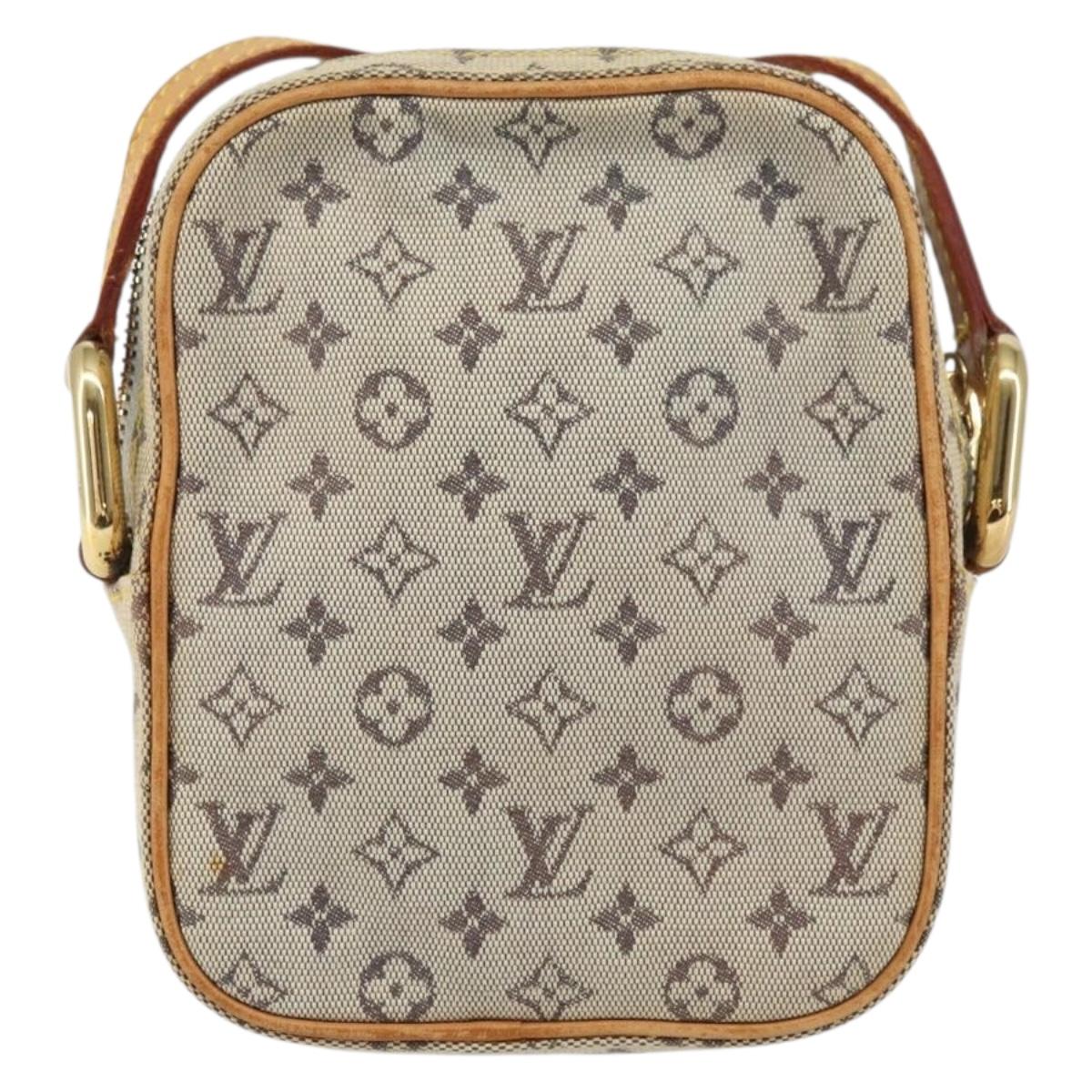 LOUIS VUITTON Monogram Mini Juliet PM Shoulder Bag Blue M92005 LV Auth 157379