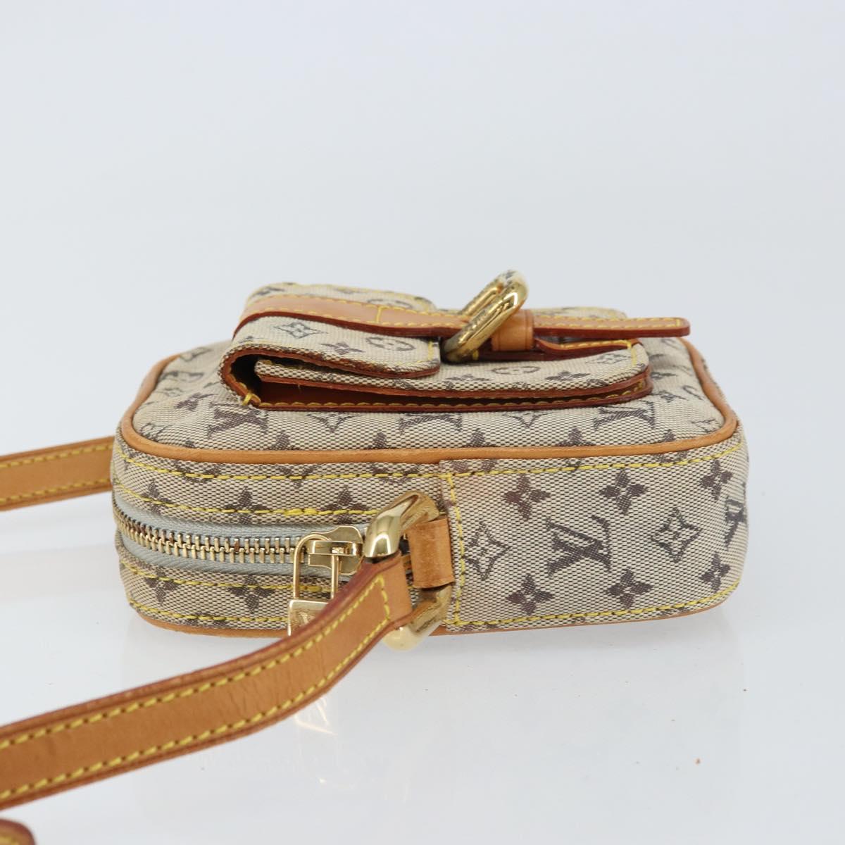 LOUIS VUITTON Monogram Mini Juliet PM Shoulder Bag Blue M92005 LV Auth 157379