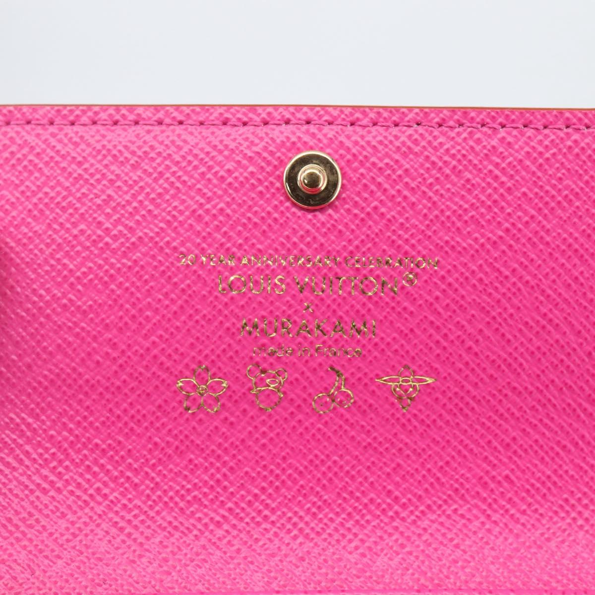 LOUIS VUITTON Multicolor Multicles 4 Key Case White M93731 LV Auth 157418SM