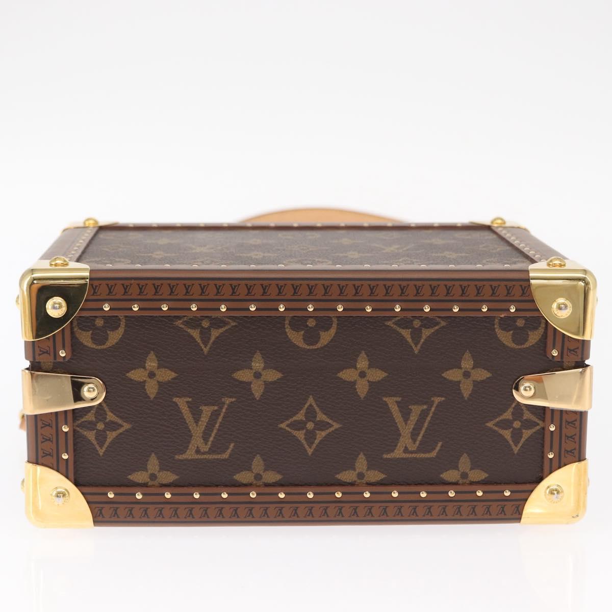 LOUIS VUITTON Monogram Petite Vallees Hand Bag 2way M20468 LV Auth 157427SM