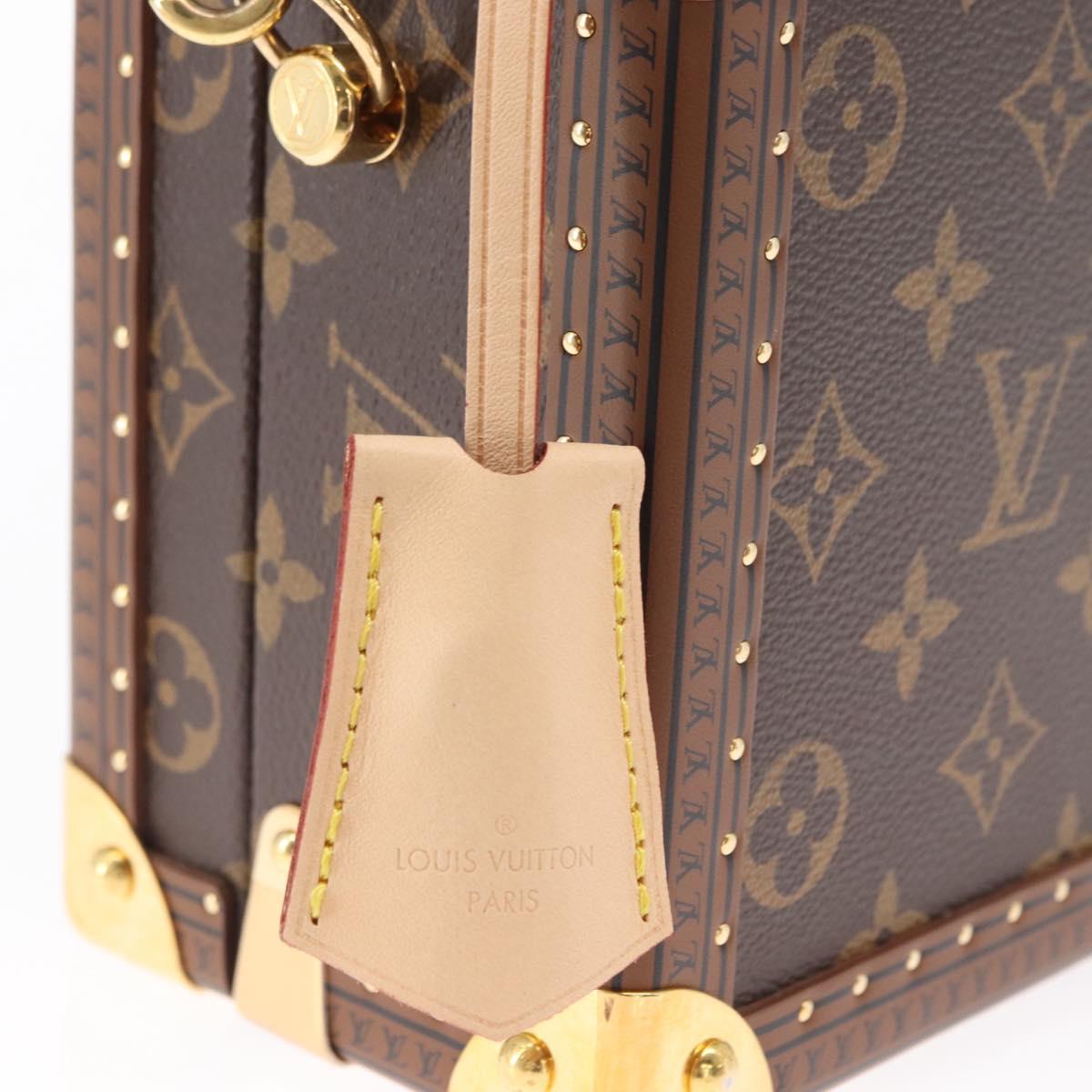 LOUIS VUITTON Monogram Petite Vallees Hand Bag 2way M20468 LV Auth 157427SM
