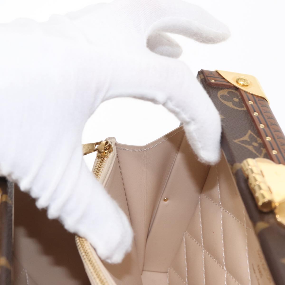 LOUIS VUITTON Monogram Petite Vallees Hand Bag 2way M20468 LV Auth 157427SM