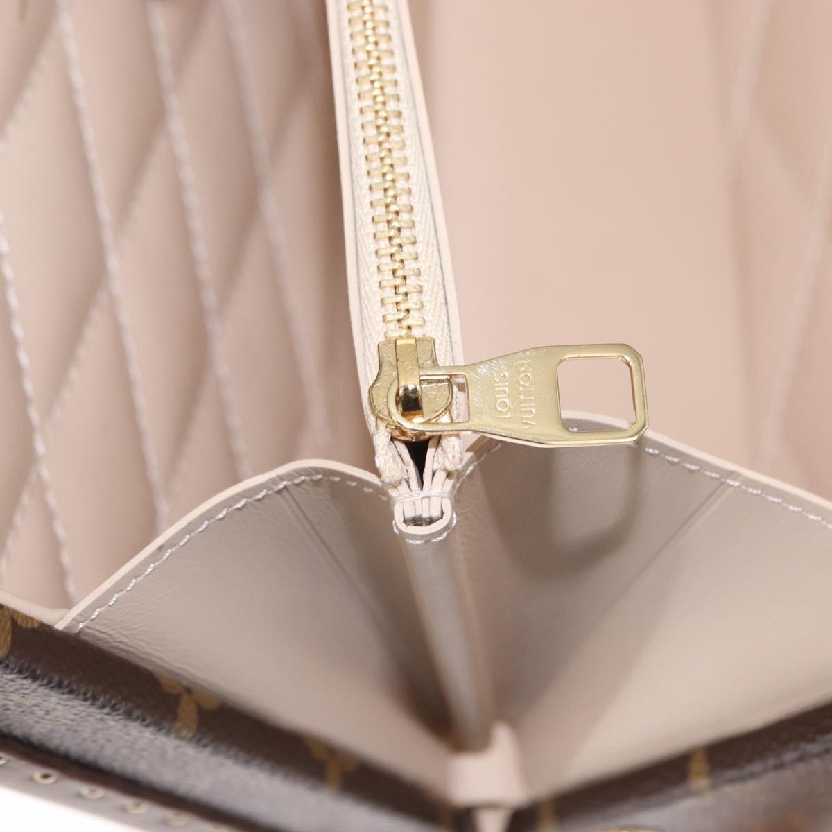 LOUIS VUITTON Monogram Petite Vallees Hand Bag 2way M20468 LV Auth 157427SM