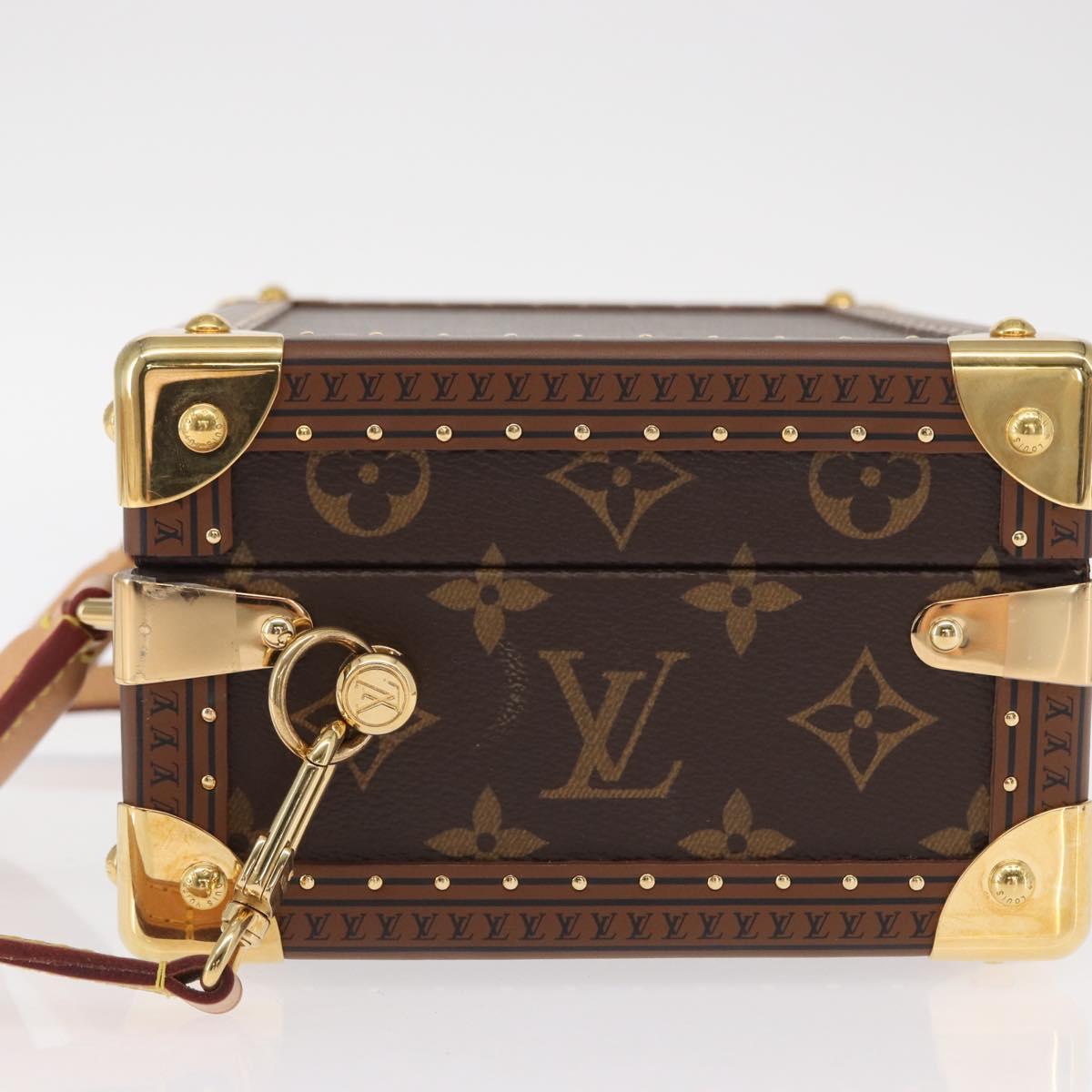 LOUIS VUITTON Monogram Petite Vallees Hand Bag 2way M20468 LV Auth 157427SM