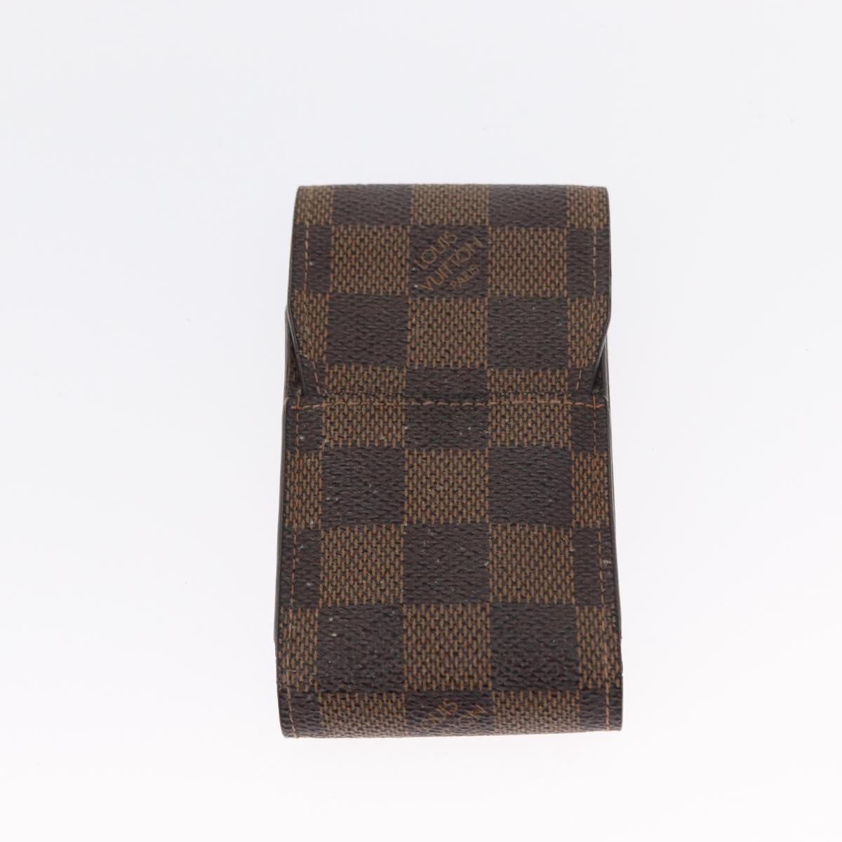 LOUIS VUITTON Damier Ebene Etui cigarette Cigarette Case 3 Set LV Auth 157476