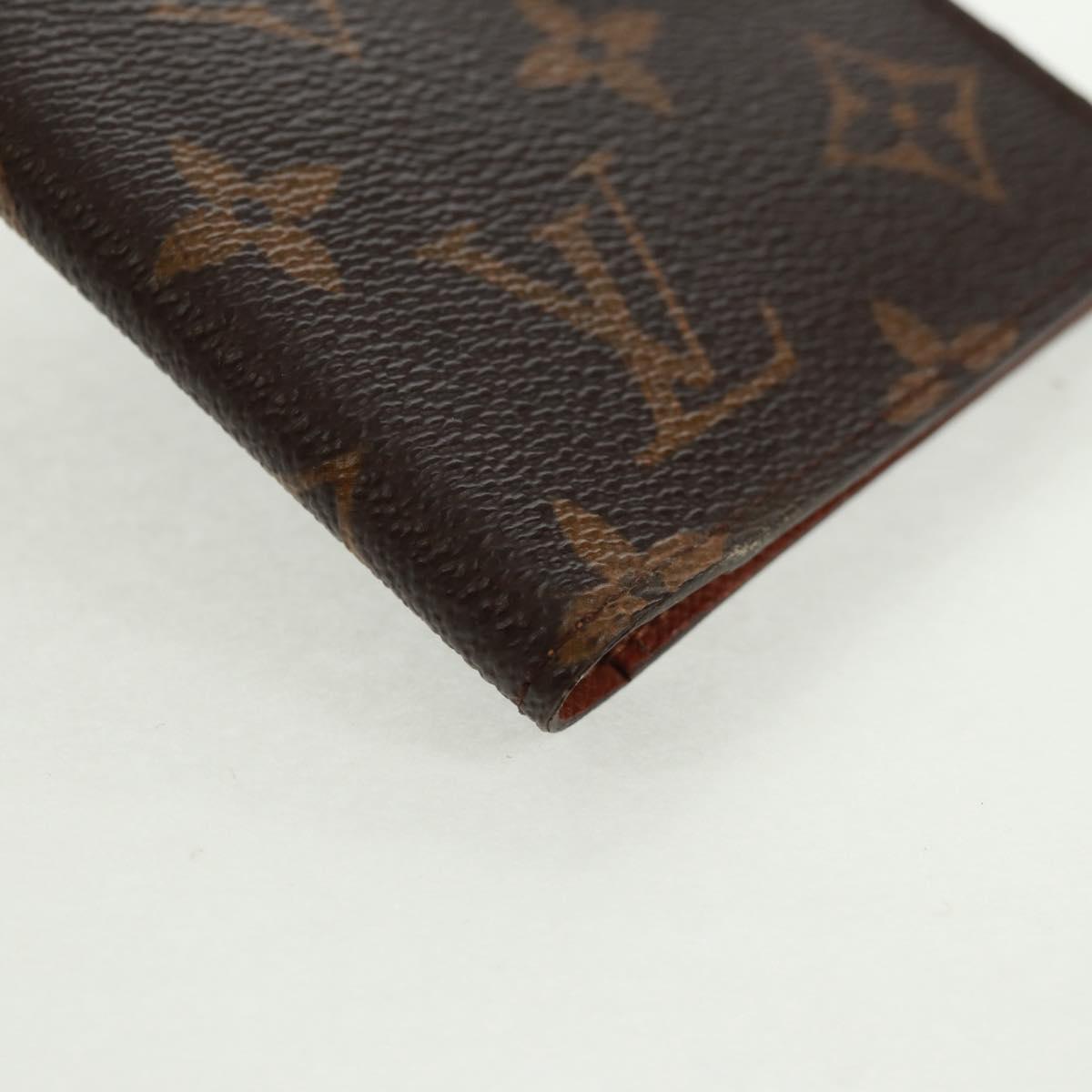 LOUIS VUITTON Monogram Etui Palm PDA Day Planner Cover M63028 LV Auth 157488V