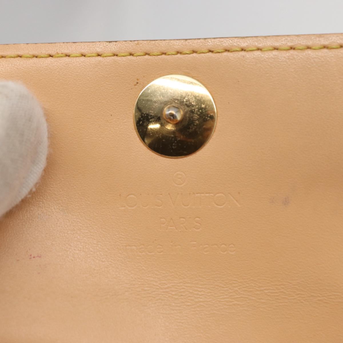 LOUIS VUITTON Multicolor Porte Monnaie Cozy Coin Purse Black M60007 Auth 157490