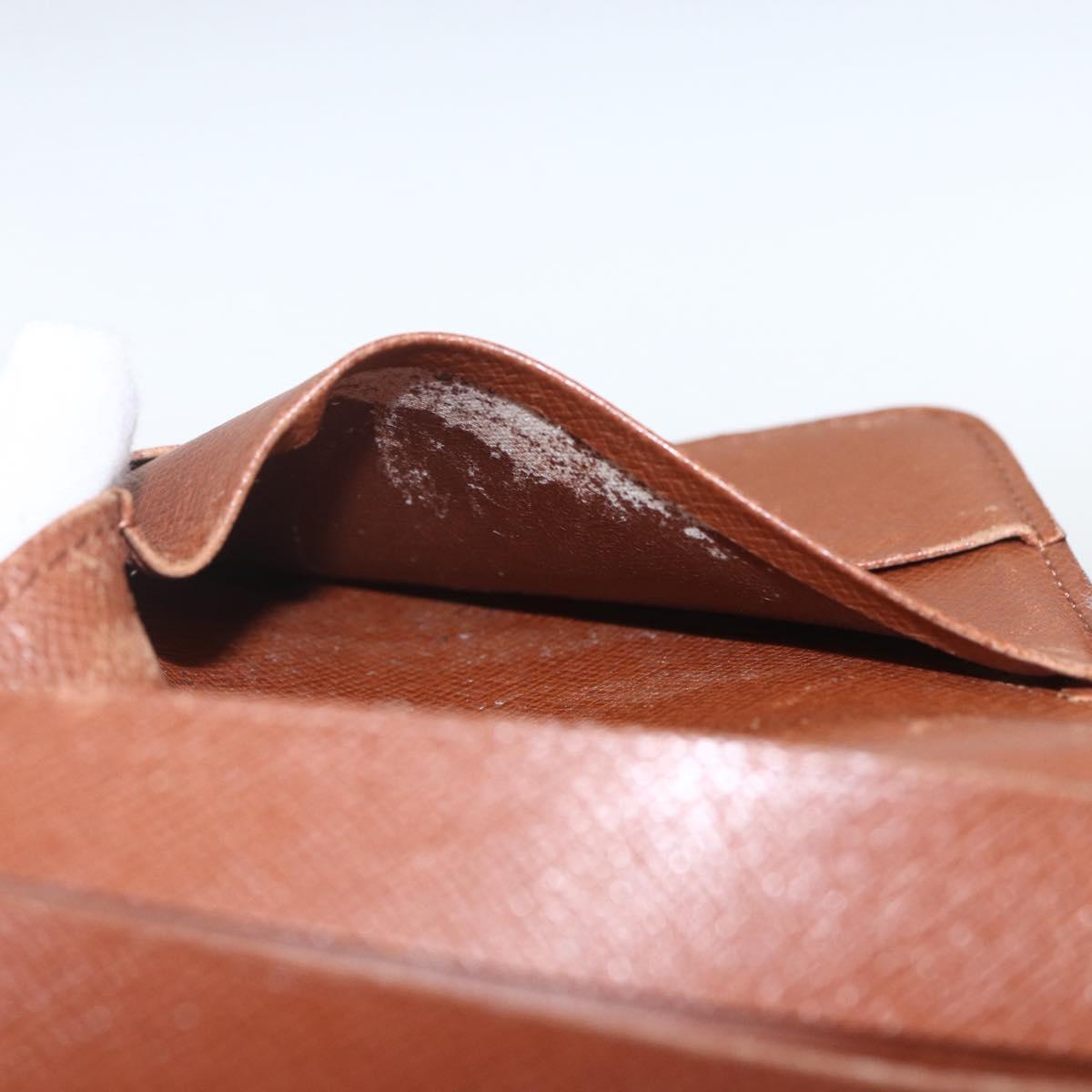 LOUIS VUITTON Monogram Compact Zip Wallet M61667 LV Auth 157495