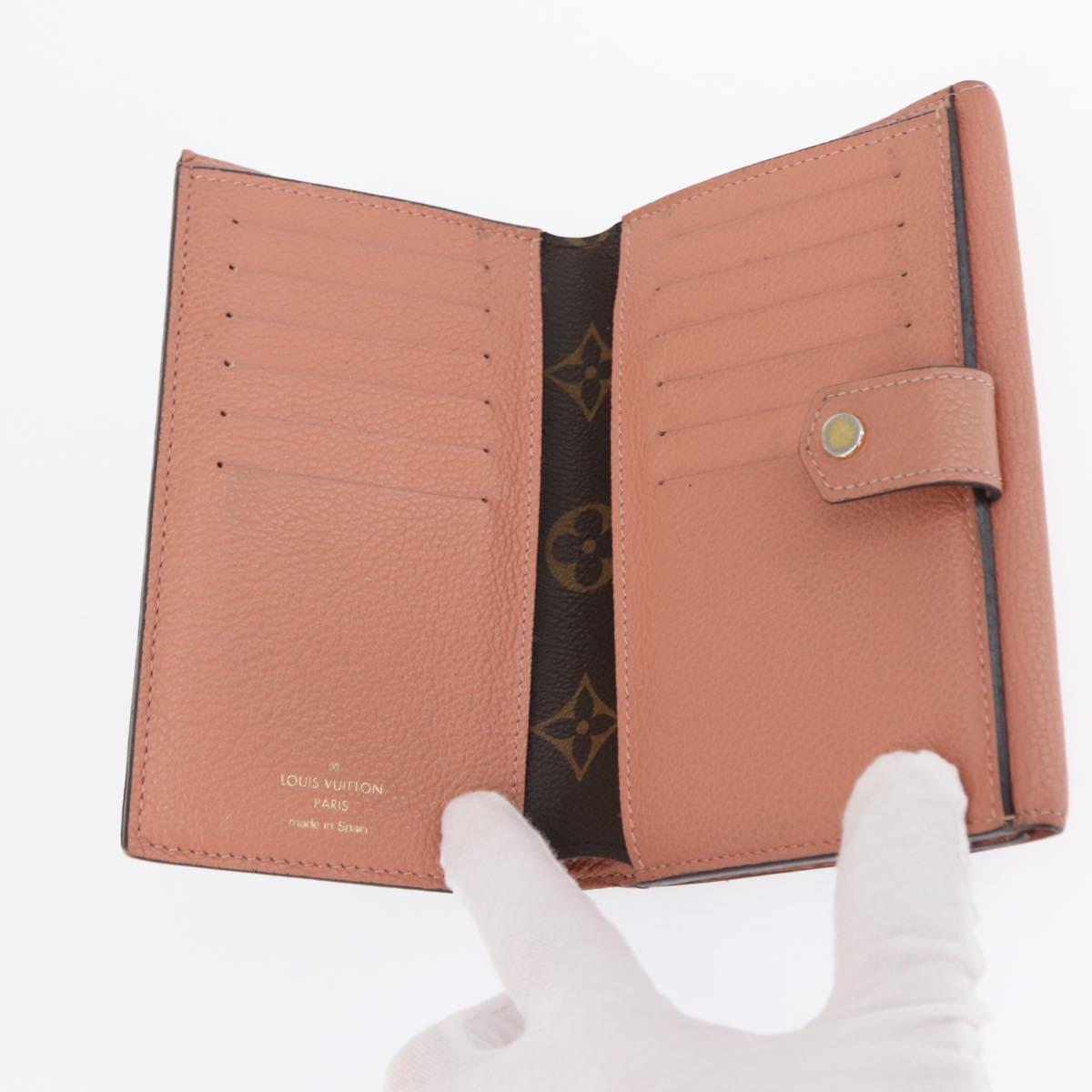 LOUIS VUITTON Portefeuille Purse Compact Wallet LV Auth 157499