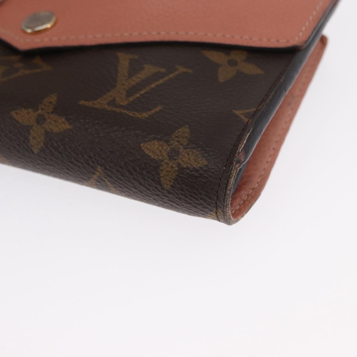 LOUIS VUITTON Portefeuille Purse Compact Wallet LV Auth 157499