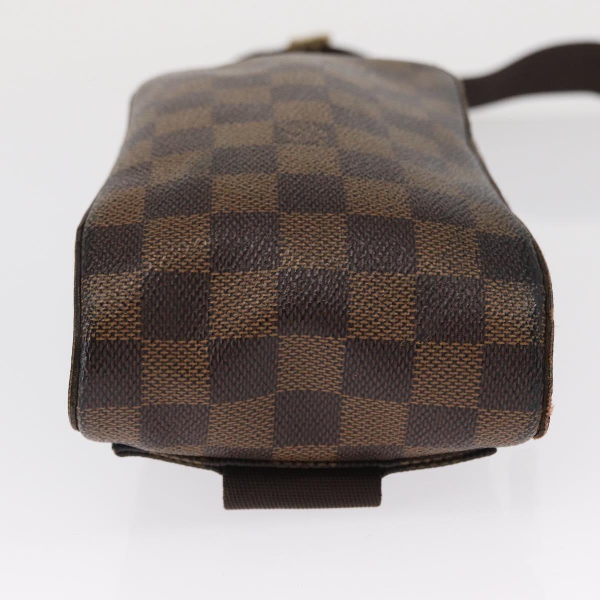 LOUIS VUITTON Damier Ebene Geronimos Shoulder Bag N51994 LV Auth 157526