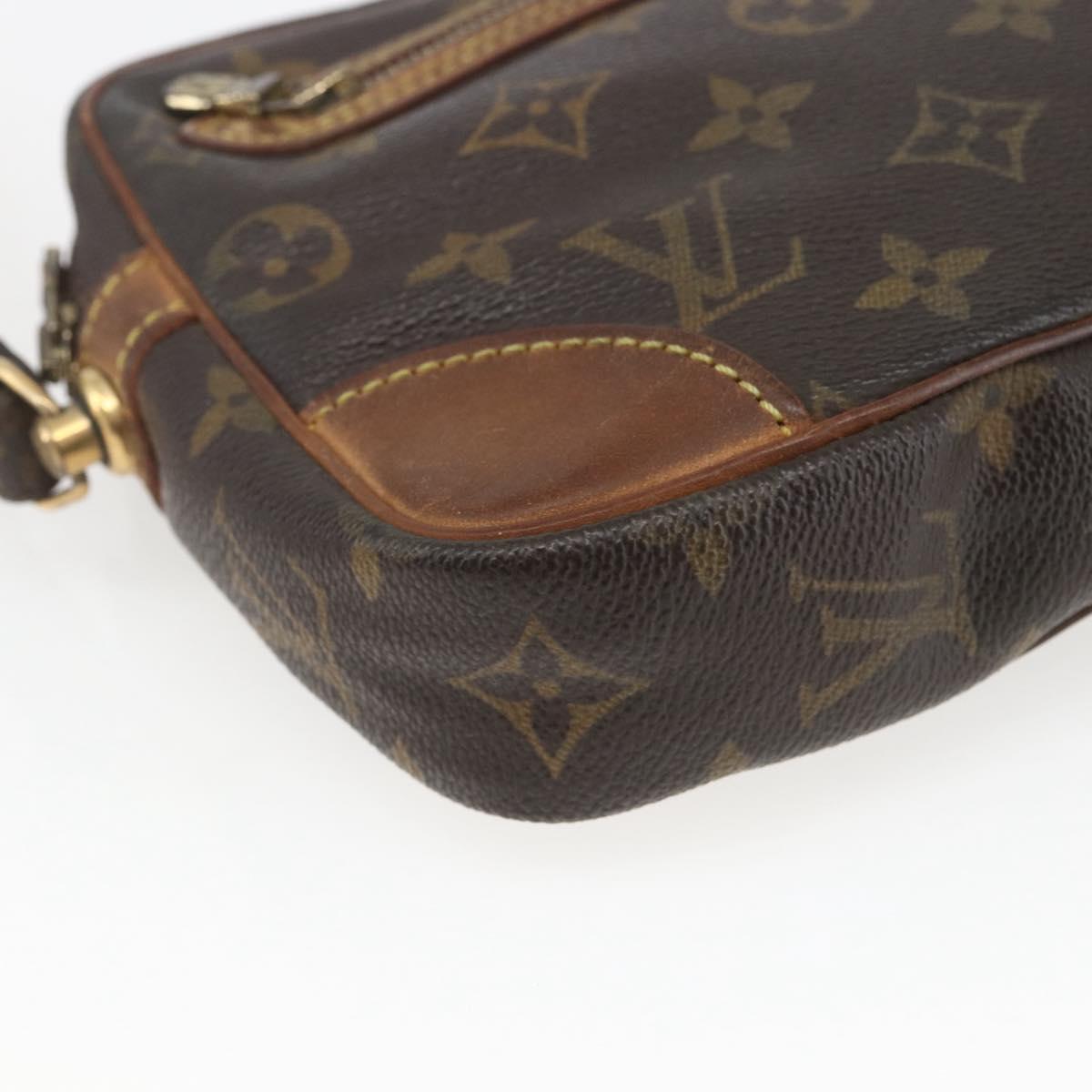 LOUIS VUITTON Monogram Marly Dragonne GM Clutch Bag M51825 LV Auth 157539