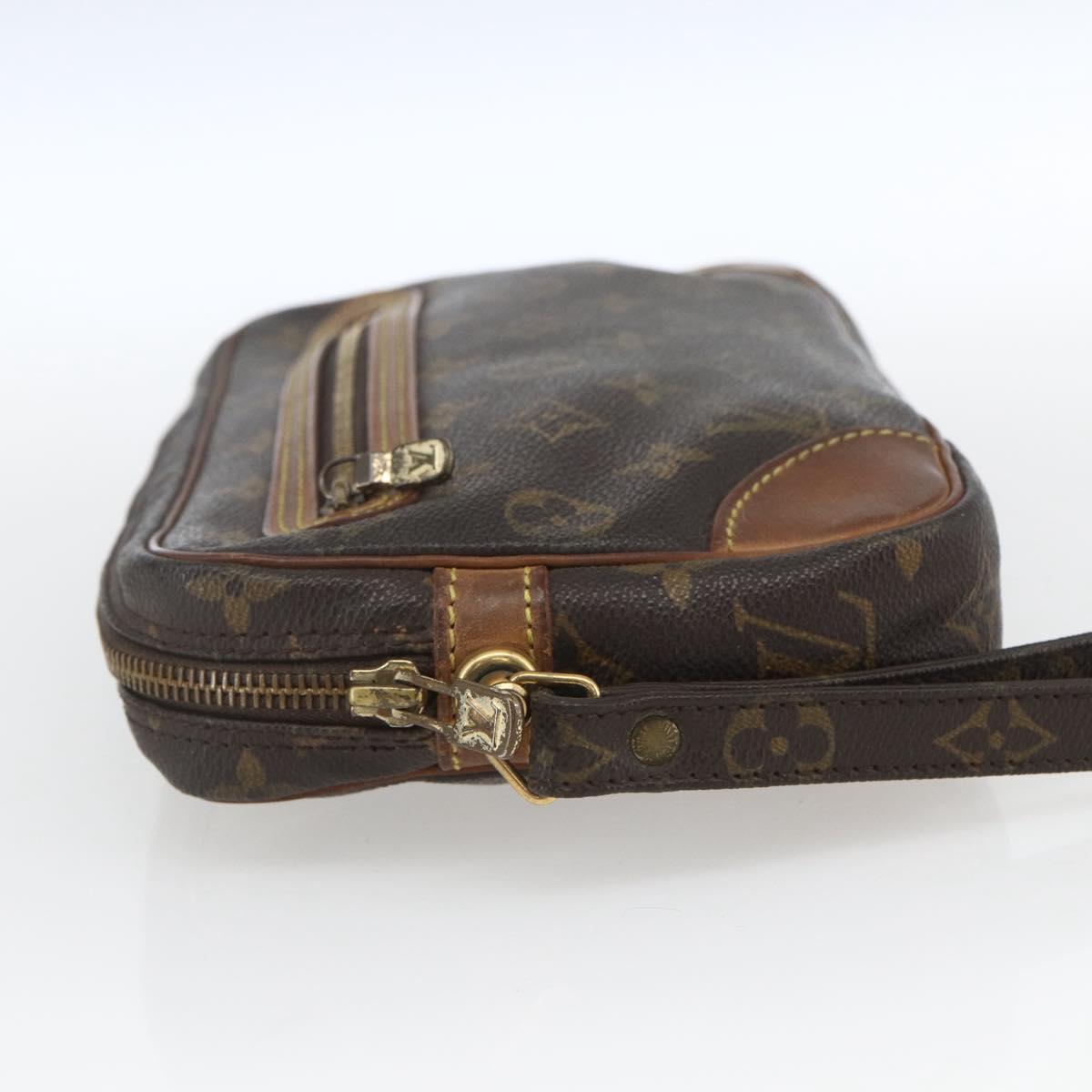 LOUIS VUITTON Monogram Marly Dragonne GM Clutch Bag M51825 LV Auth 157539