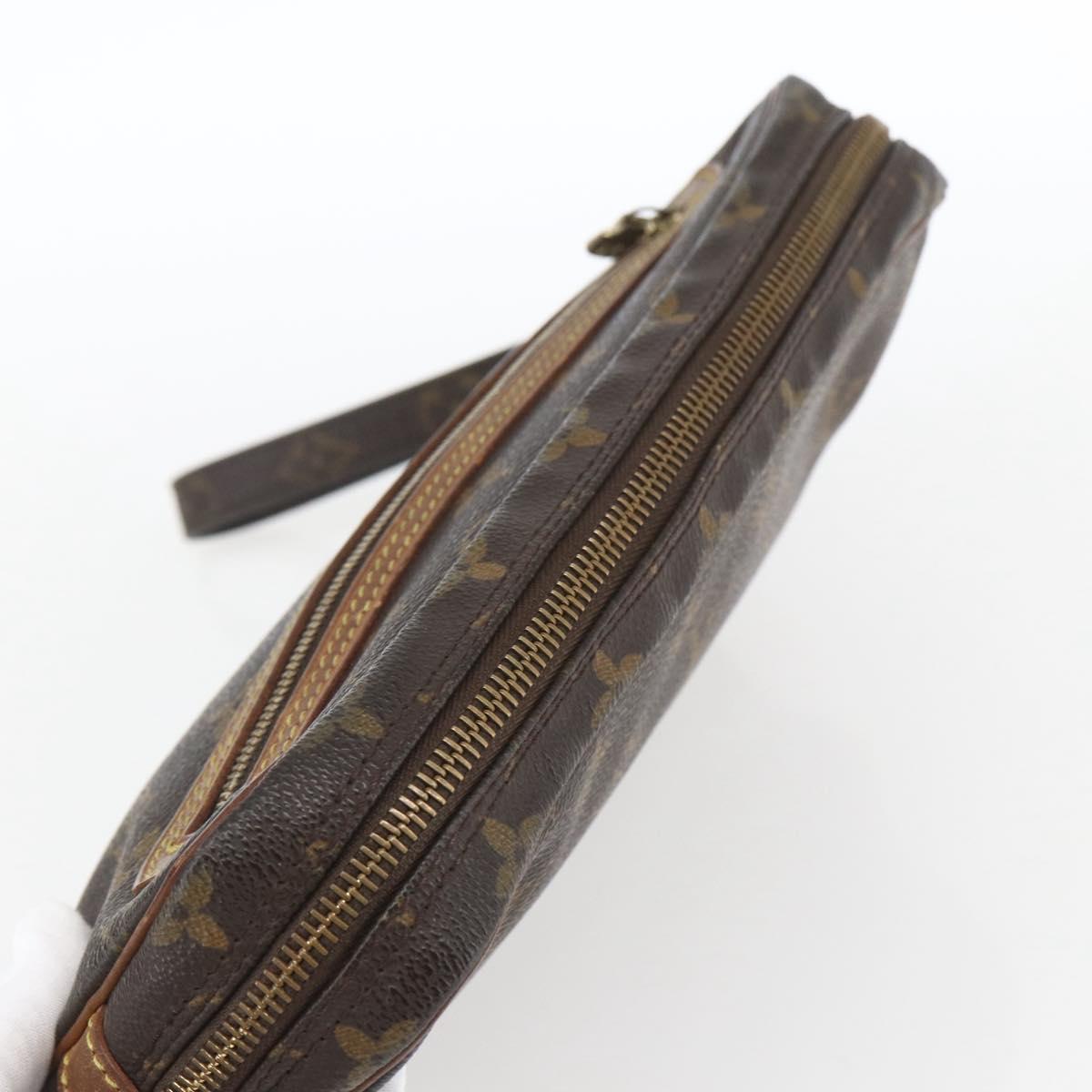 LOUIS VUITTON Monogram Marly Dragonne GM Clutch Bag M51825 LV Auth 157539