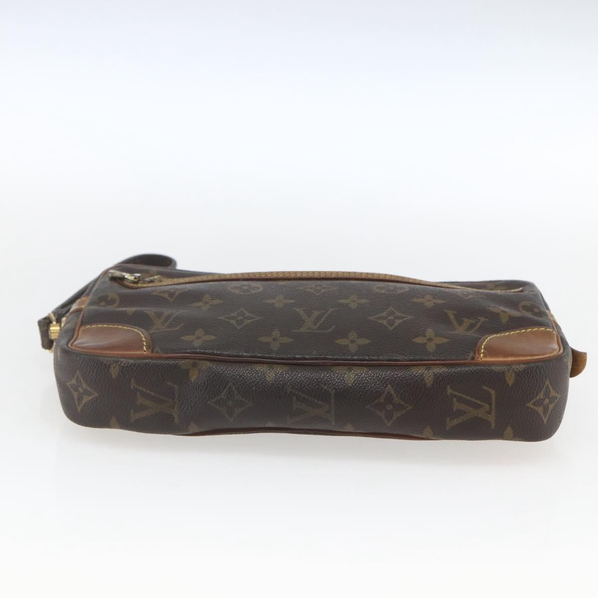 LOUIS VUITTON Monogram Marly Dragonne GM Clutch Bag M51825 LV Auth 157539