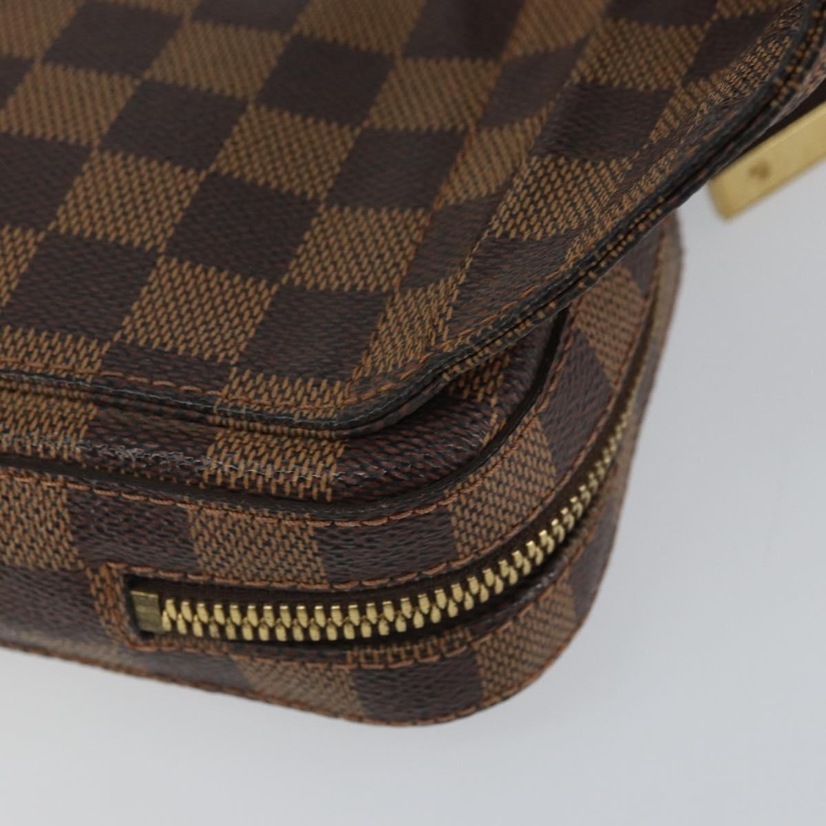 LOUIS VUITTON Damier Ebene Geronimos Shoulder Bag N51994 LV Auth 157543A