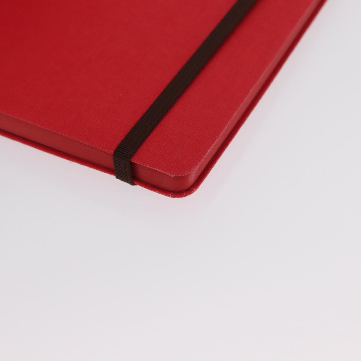 LOUIS VUITTON Notebook MN Planner Canvas Red GI1186 LV Auth 157547