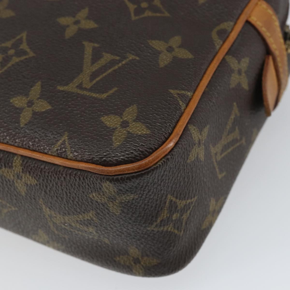 LOUIS VUITTON Monogram Compiegne 23 Clutch Bag M51847 LV Auth 157565