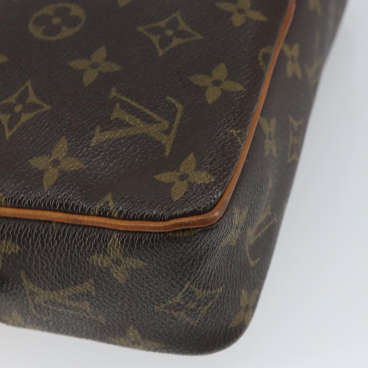 LOUIS VUITTON Monogram Compiegne 23 Clutch Bag M51847 LV Auth 157565