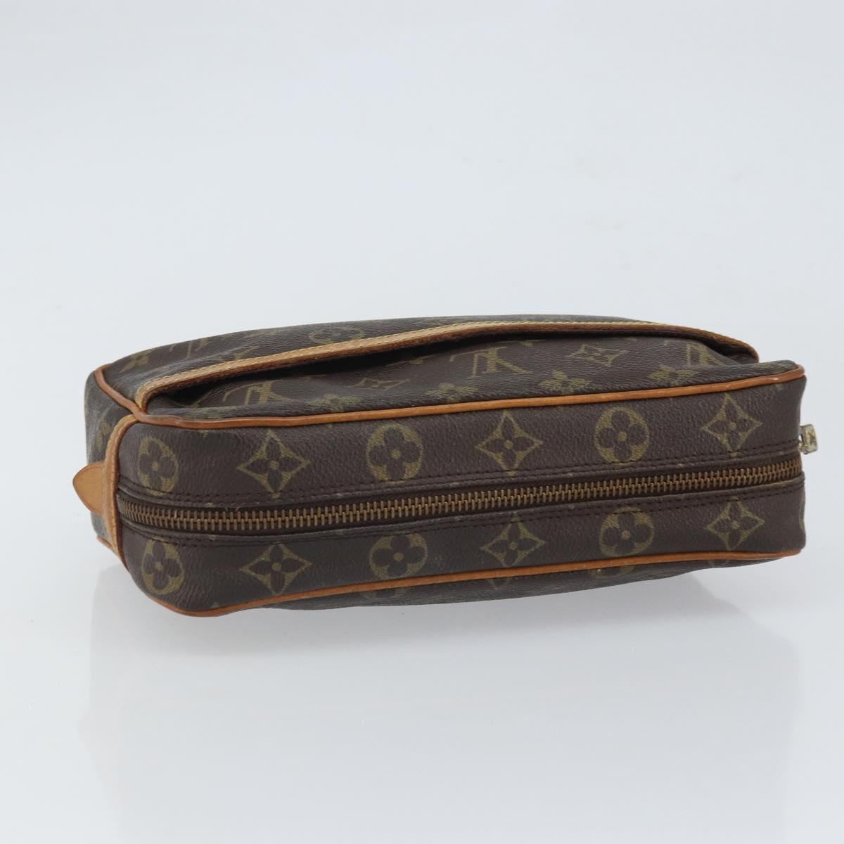 LOUIS VUITTON Monogram Compiegne 23 Clutch Bag M51847 LV Auth 157565