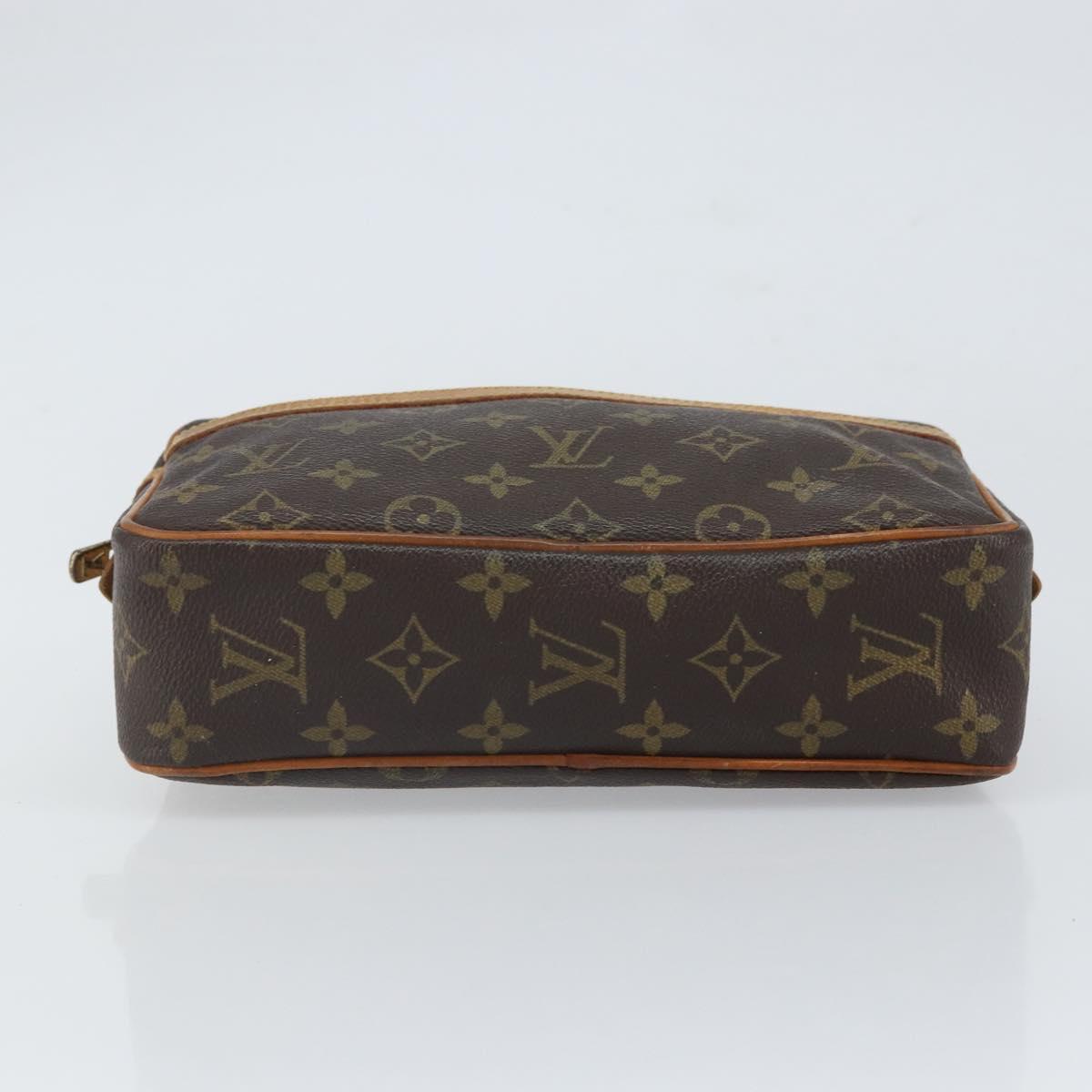 LOUIS VUITTON Monogram Compiegne 23 Clutch Bag M51847 LV Auth 157565